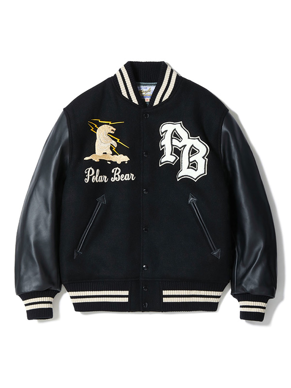 WHITESVILLE ホワイツビル スタジャン ブランド 白熊 アラスカ 港商