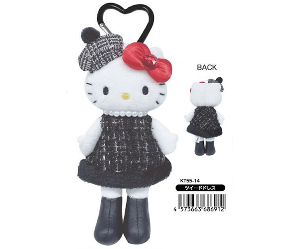 ハローキティ サンリオ スタイルアップマスコット ドットドレス