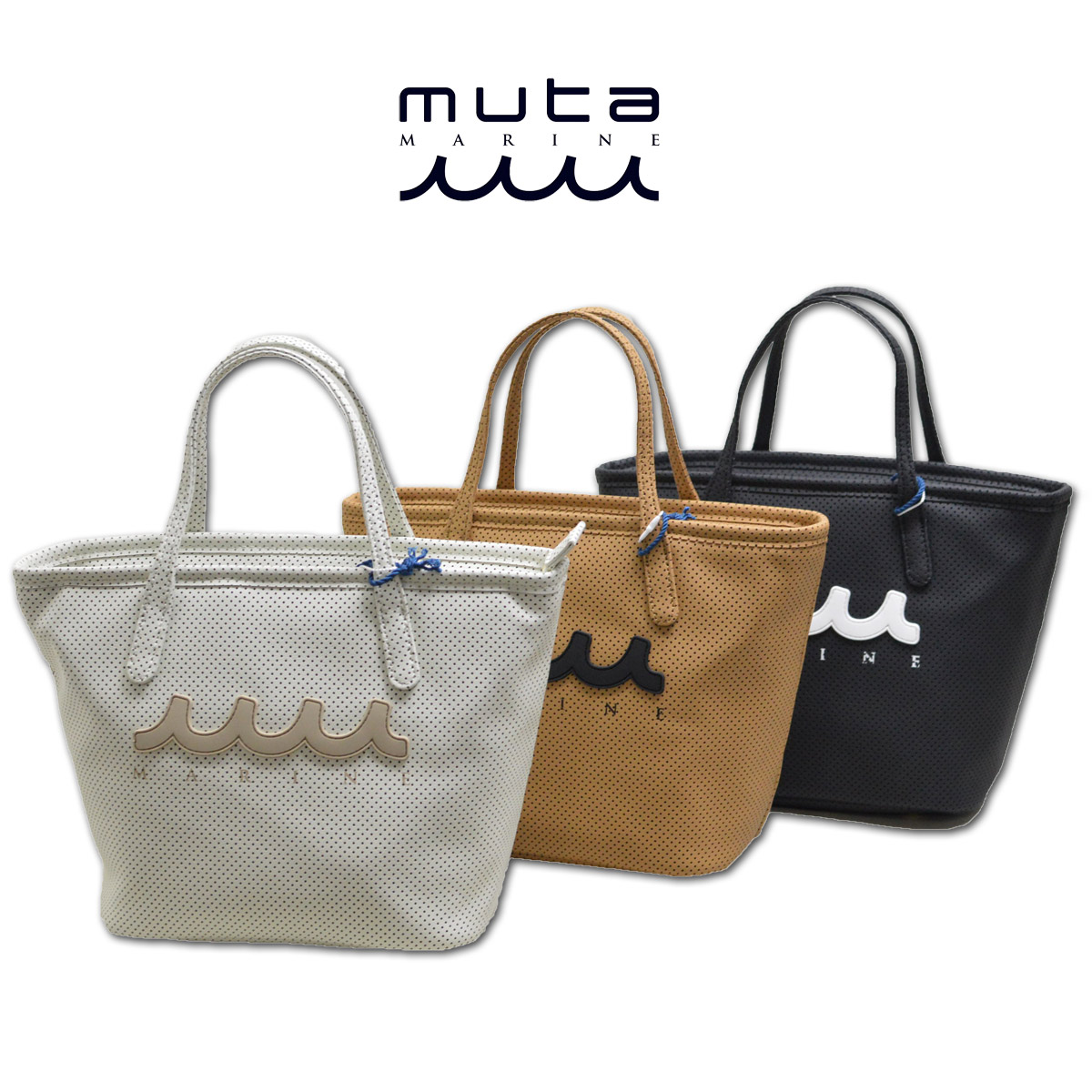 muta（ムータ） メンズ カートバッグ ミニトート マリン marine ゴルフ