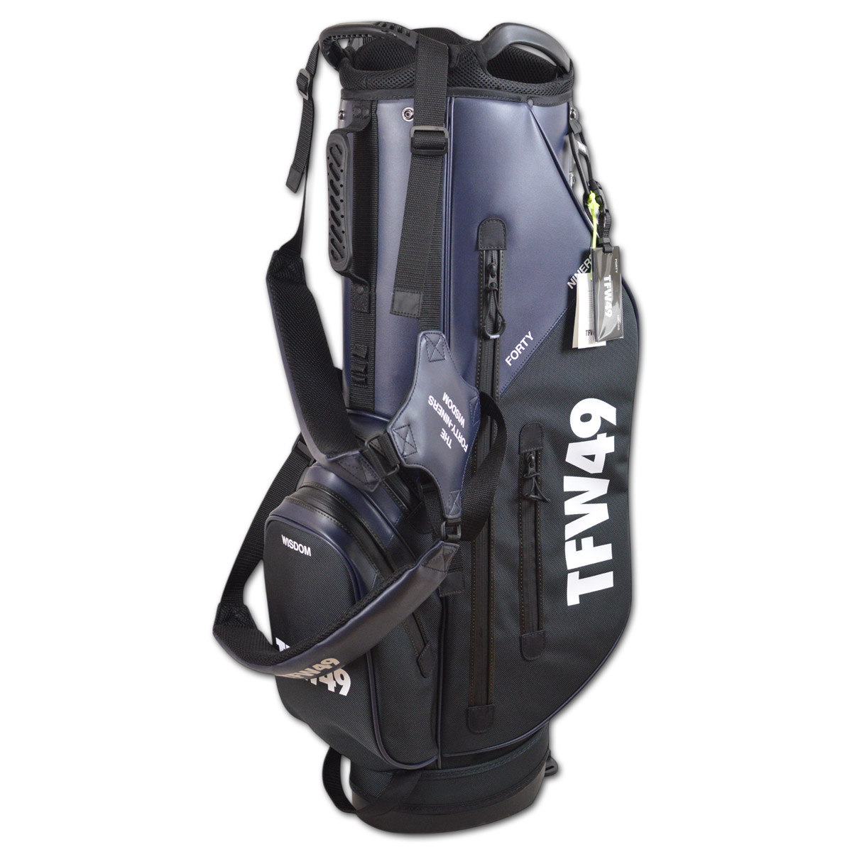 TFW49 キャディバッグ ゴルフバッグ 9.5インチ スタンド ゴルフ