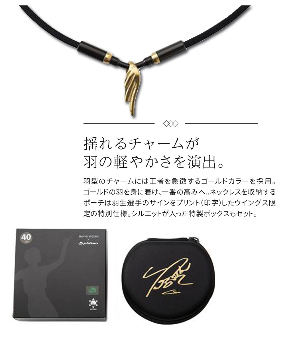 Phiten（ファイテン） メタックス RAKUWAネックレス ウイングス