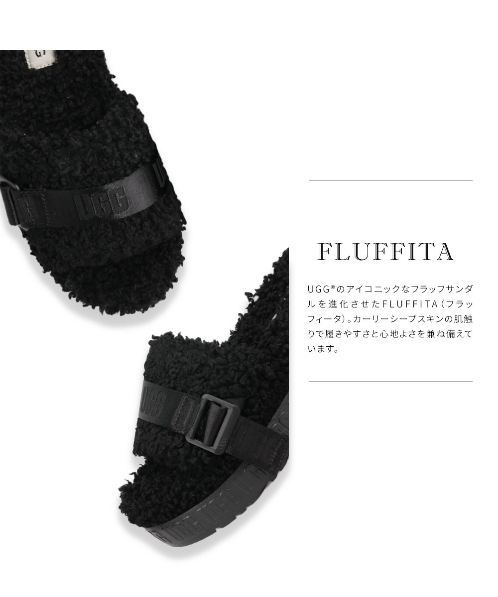 アグ 厚底サンダル 冬 レディース ムートンスリッパ 外履き 暖かい