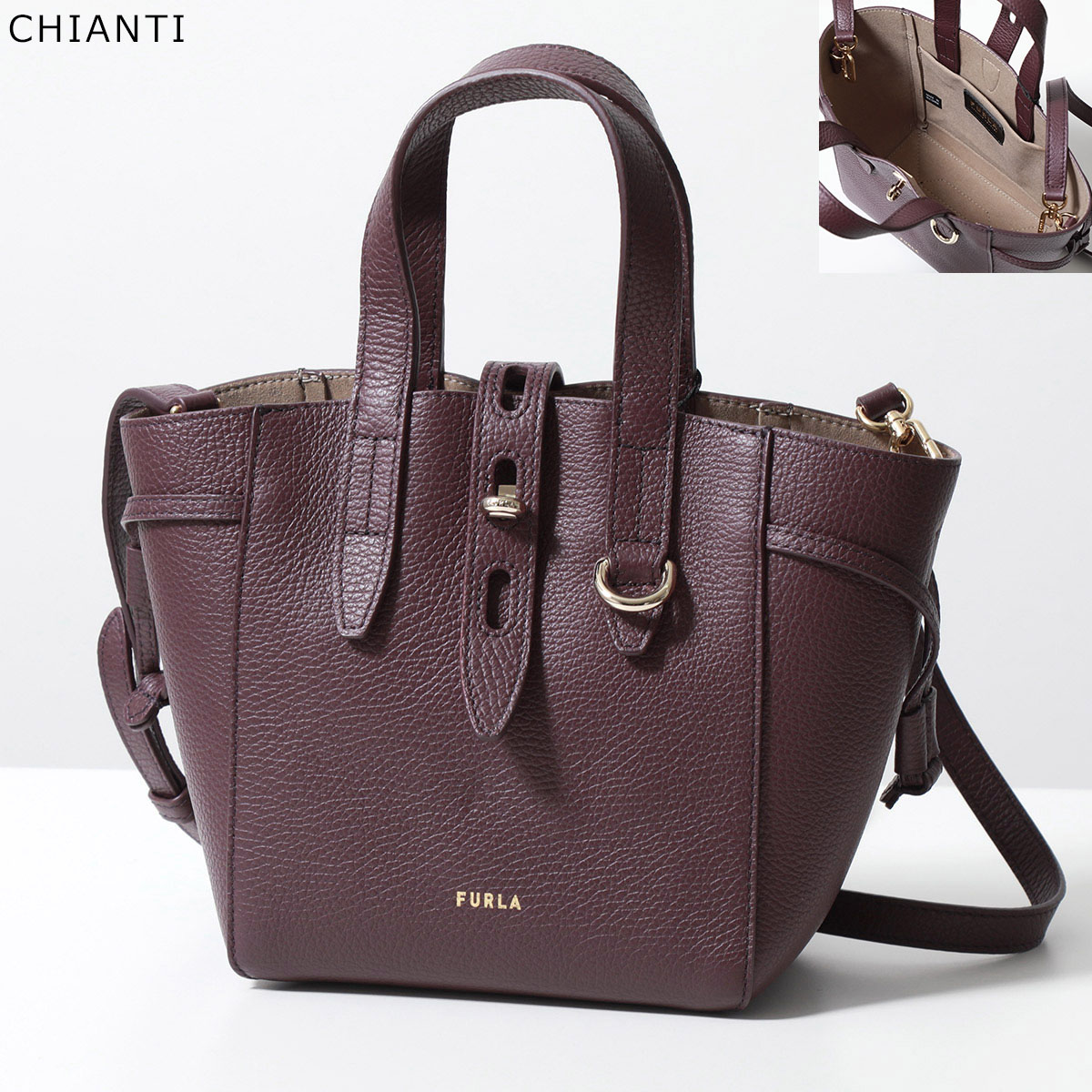 FURLA（フルラ） ハンドバッグ NET MINI TOTE ネット BASRFUA HSF000