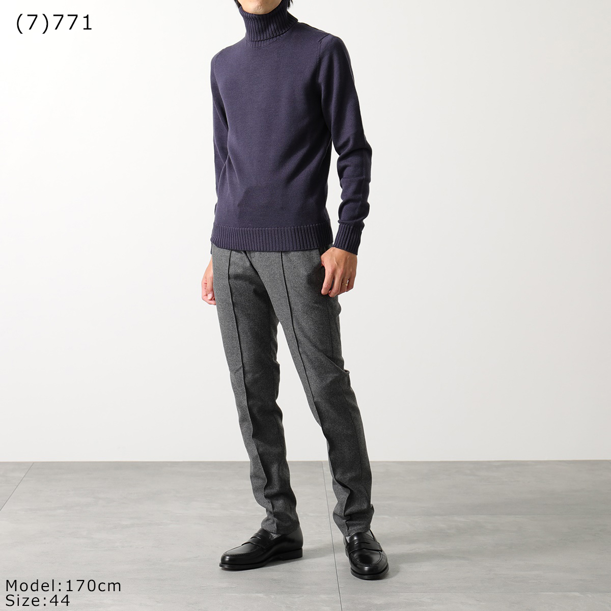 DRUMOHR（ドルモア） セーター D7M104 メンズ ミドルゲージニット