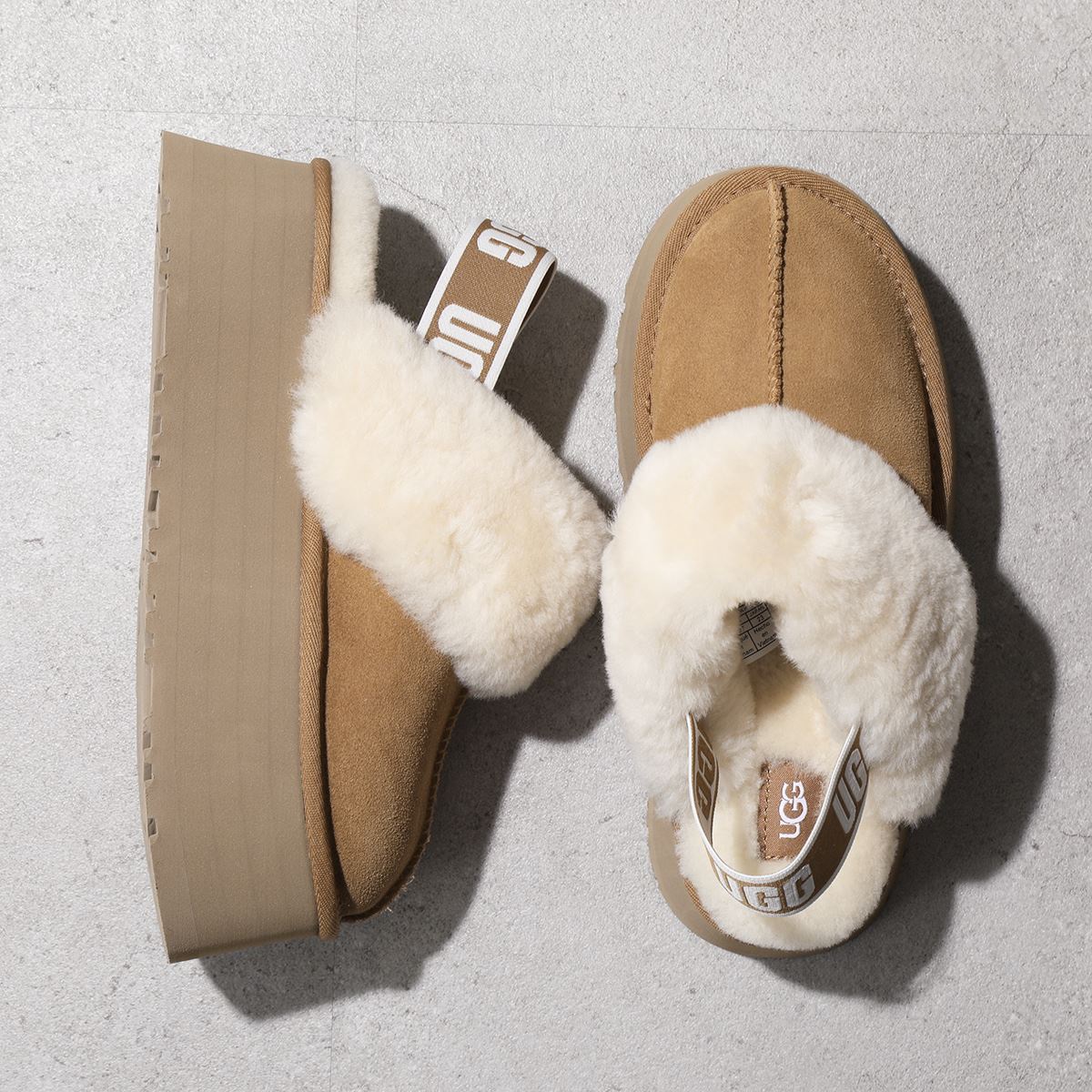 UGG（アグ） プラットフォーム サンダル FUNKETTE 1113474 レディース