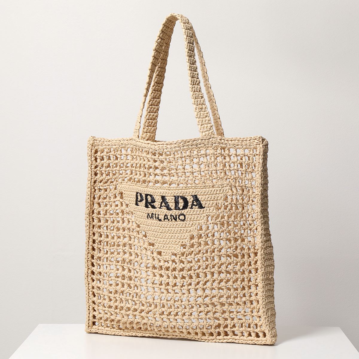 PRADA（プラダ） トートバッグ RAFIA ラフィア 1BG393 OOO 2A2T