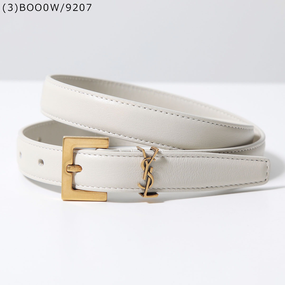 SAINT LAURENT サンローラン ベルト YSL BELT 2.0 ナロー 554465