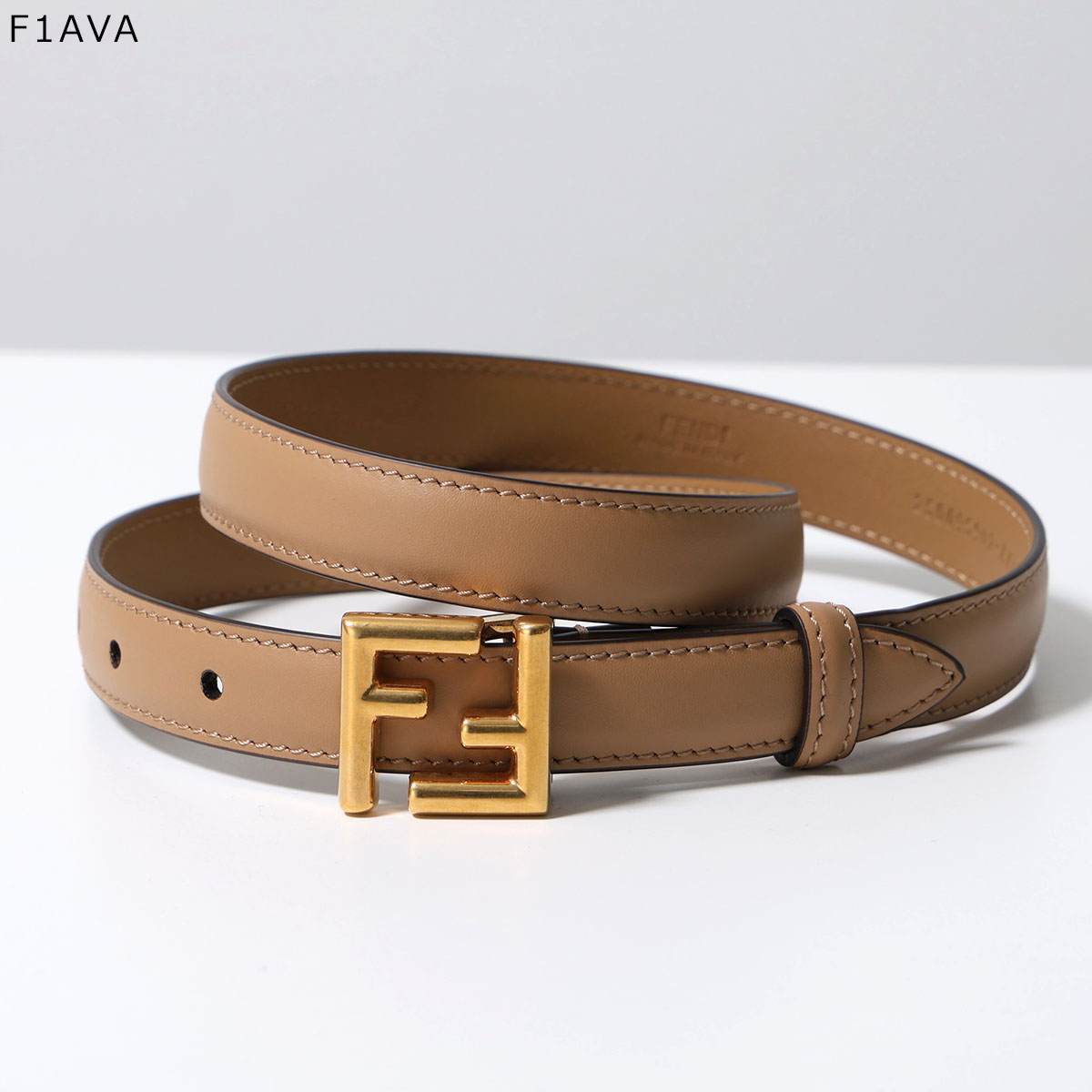 FENDI（フェンディ） ベルト 8C0648 AAIW レディース レザー FFロゴ