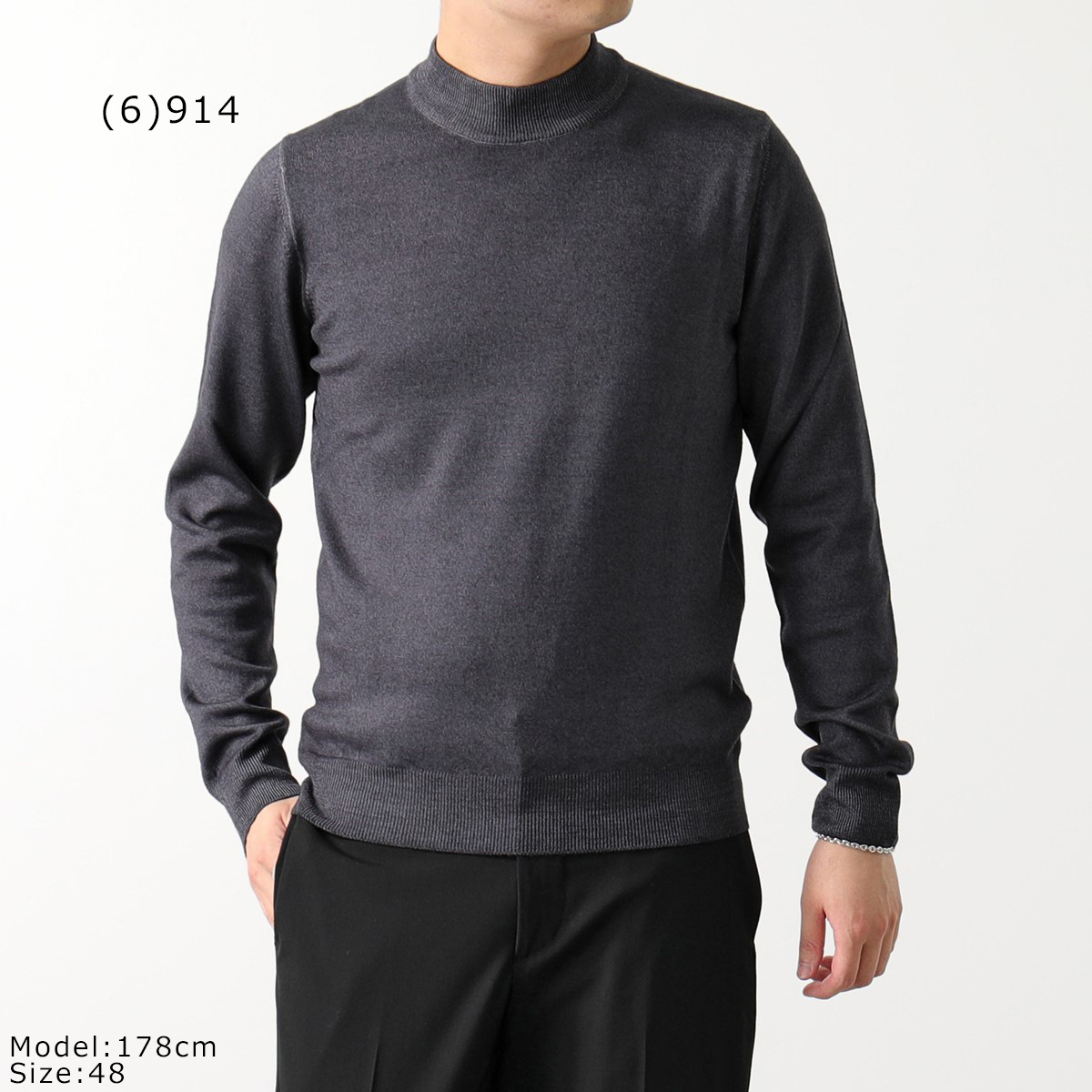 Gran Sasso（グランサッソ） ニット 55108 22792 メンズ モックネック