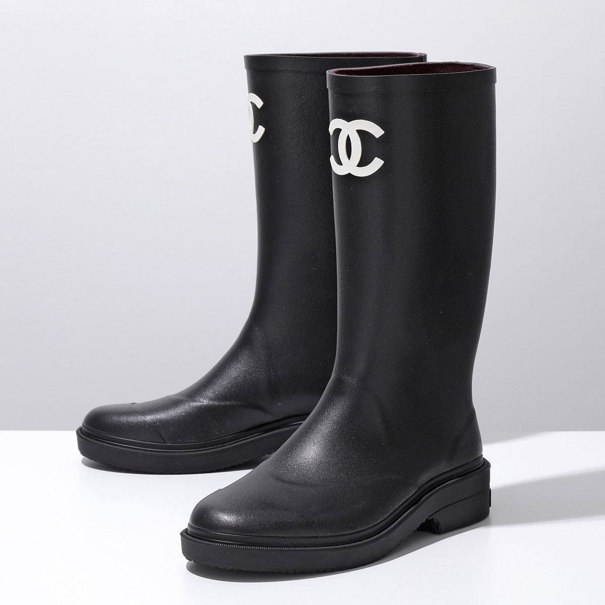 CHANEL（シャネル） ロングブーツ G39620 X56326 レディース ラバー