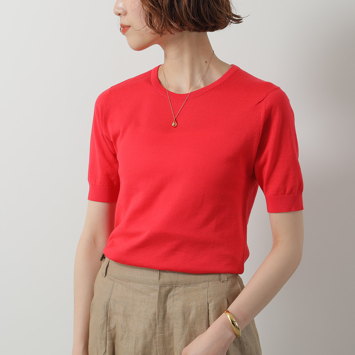 JOHN SMEDLEY（ジョンスメドレー） ニット NELL MODERN FIT レディース