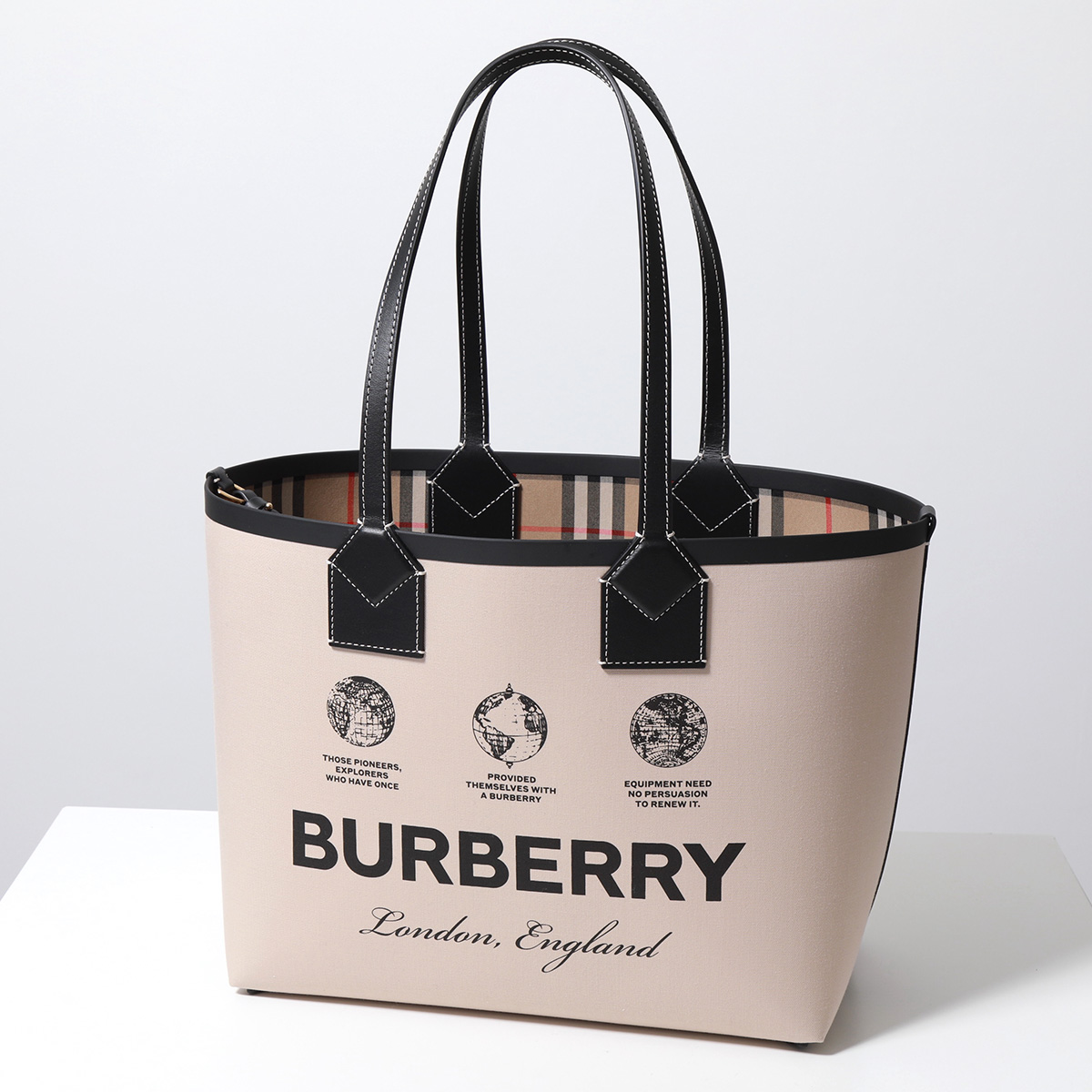 BURBERRY（バーバリー） トートバッグ HERITAGE TOTE ヘリテージ