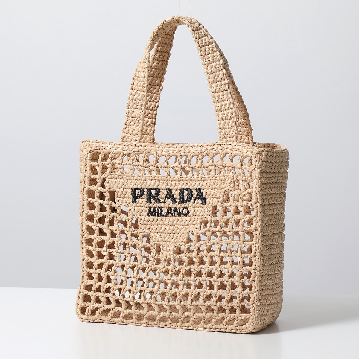 PRADA（プラダ） かごバッグ 1BG444 2A2T OOO レディース ラフィア