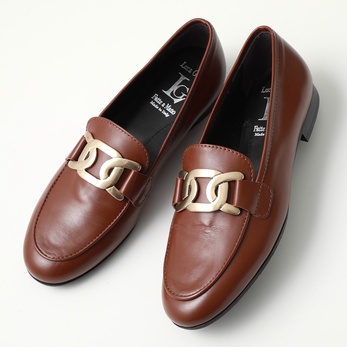 Luca Grossi（ルカグロッシ） ローファー H435M レディース レザー