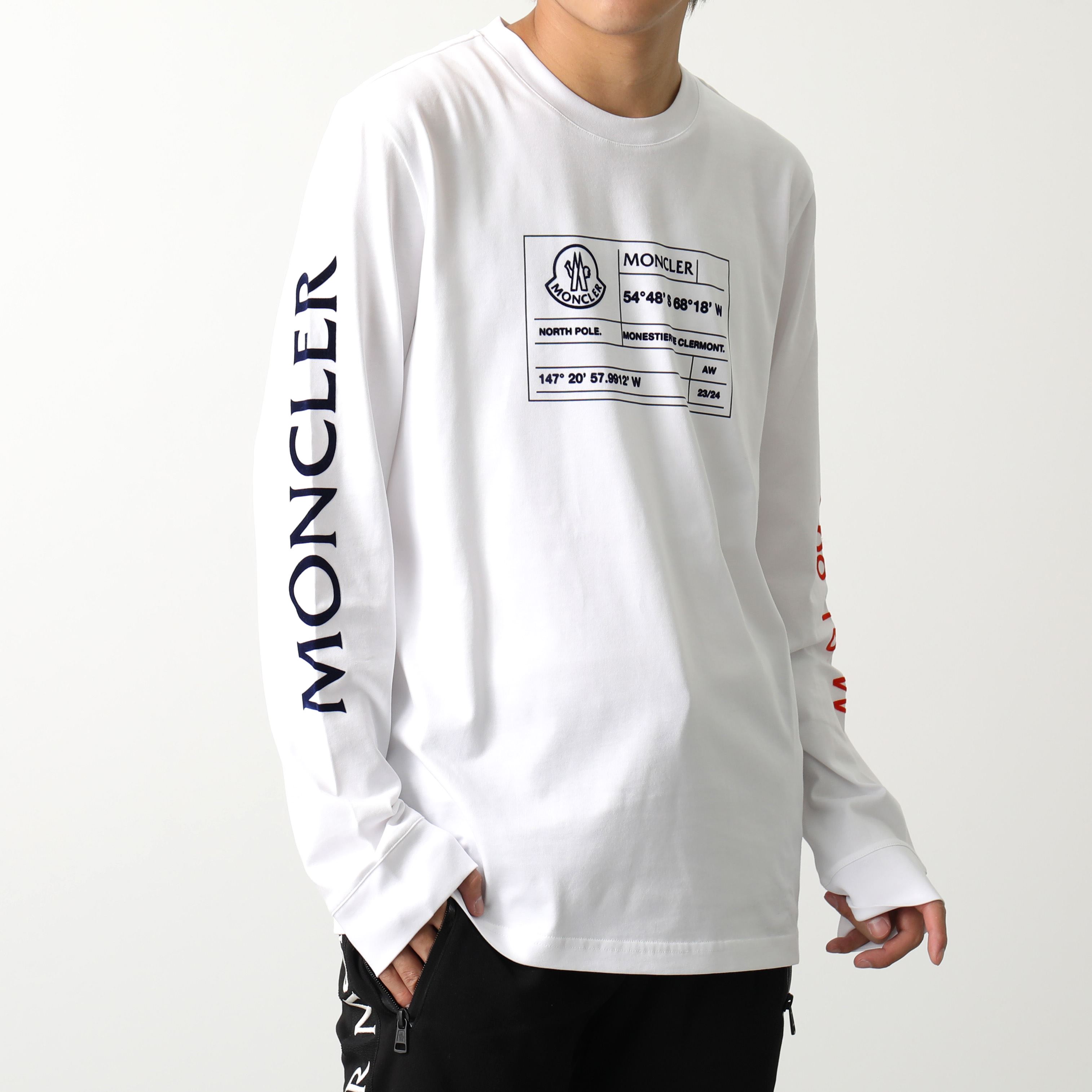 MONCLER（モンクレール） 長袖Tシャツ 8D00006 89A7G メンズ ロング
