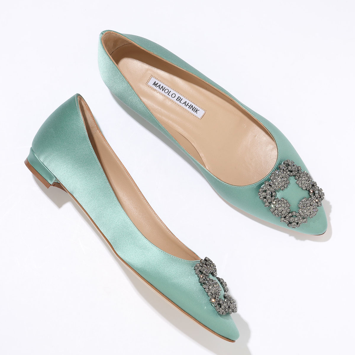 MANOLO BLAHNIK（マノロブラニク） パンプス HANGISIFLAT FMC CLC