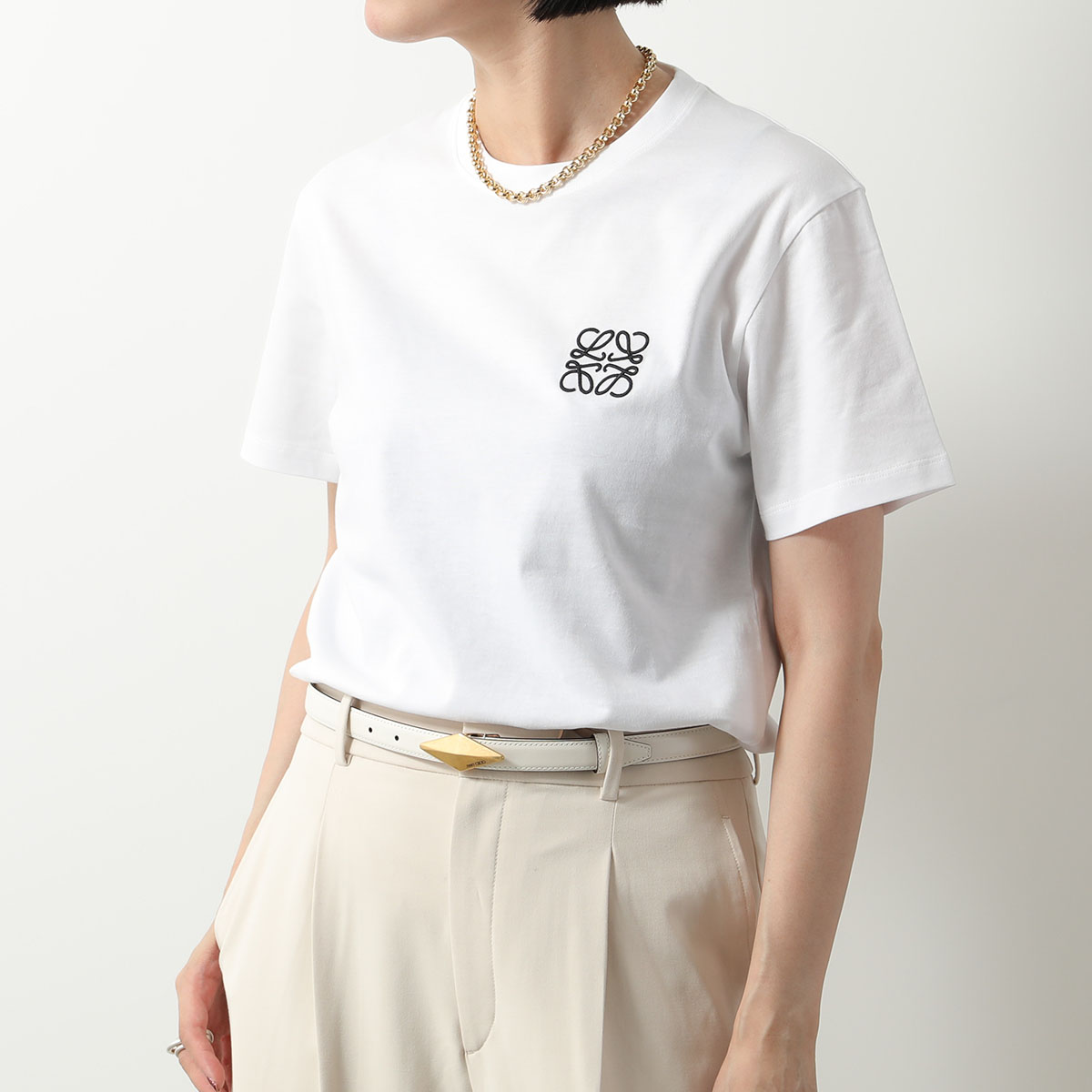 LOEWE（ロエベ） Tシャツ H526Y22X75 レディース クルーネック