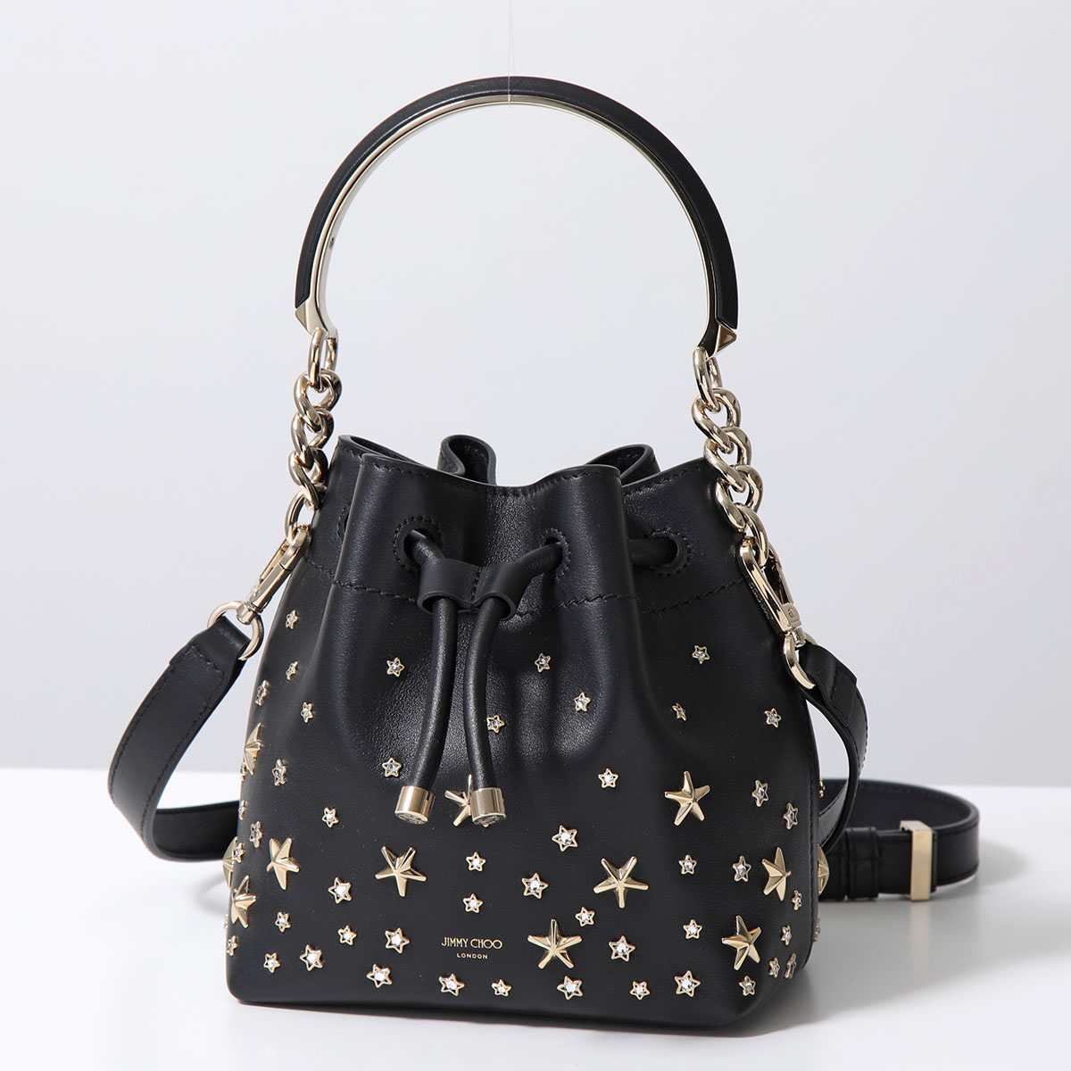 JIMMY CHOO（ジミーチュウ） ショルダーバッグ BON BON BUCKET/S CZN