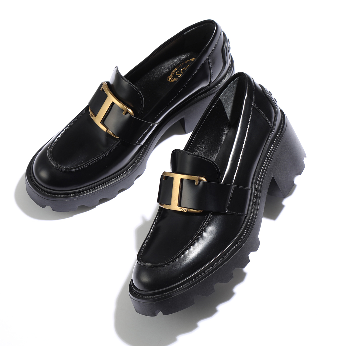 TOD'S（トッズ） TODS ローファー XXW08D0EU50SHA レザー T TIMELESS T