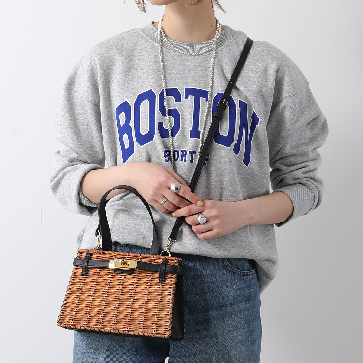 The Bagmati（ザバグマティ） BAGMATI バグマティ かごバッグ BBK23