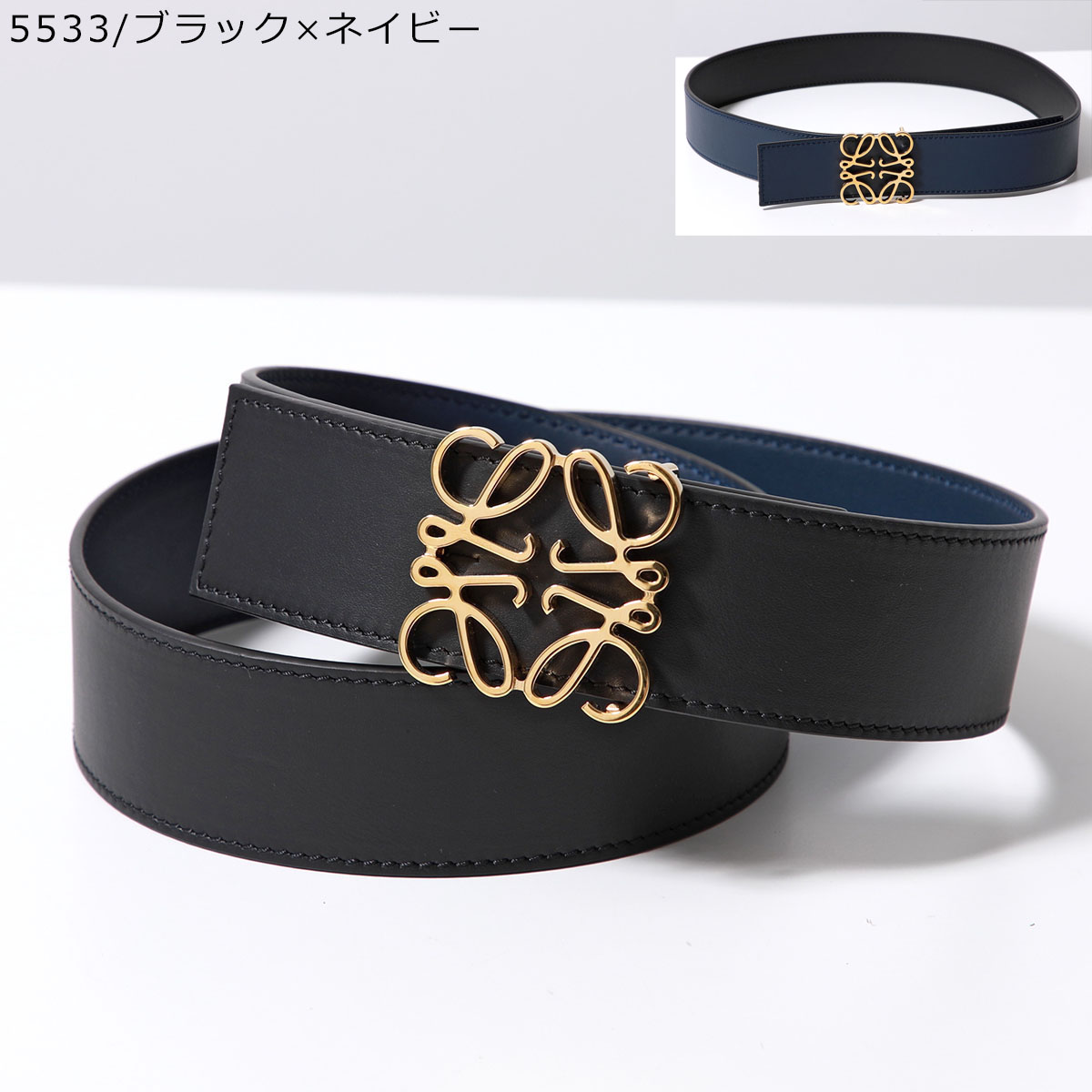 LOEWE（ロエベ） ベルト ANAGRAM BELT 515.01.010 E619238X12
