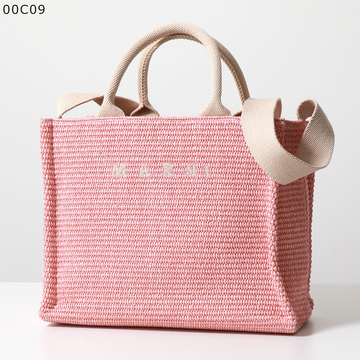 MARNI（マルニ） かごバッグ SMALL TOTE スモール トート SHMP0077U0