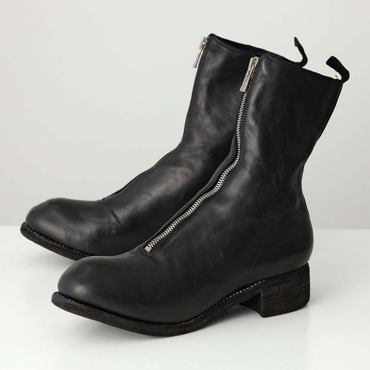 GUIDI（グイディ） フロントジップブーツ PL2 メンズ ホースレザー