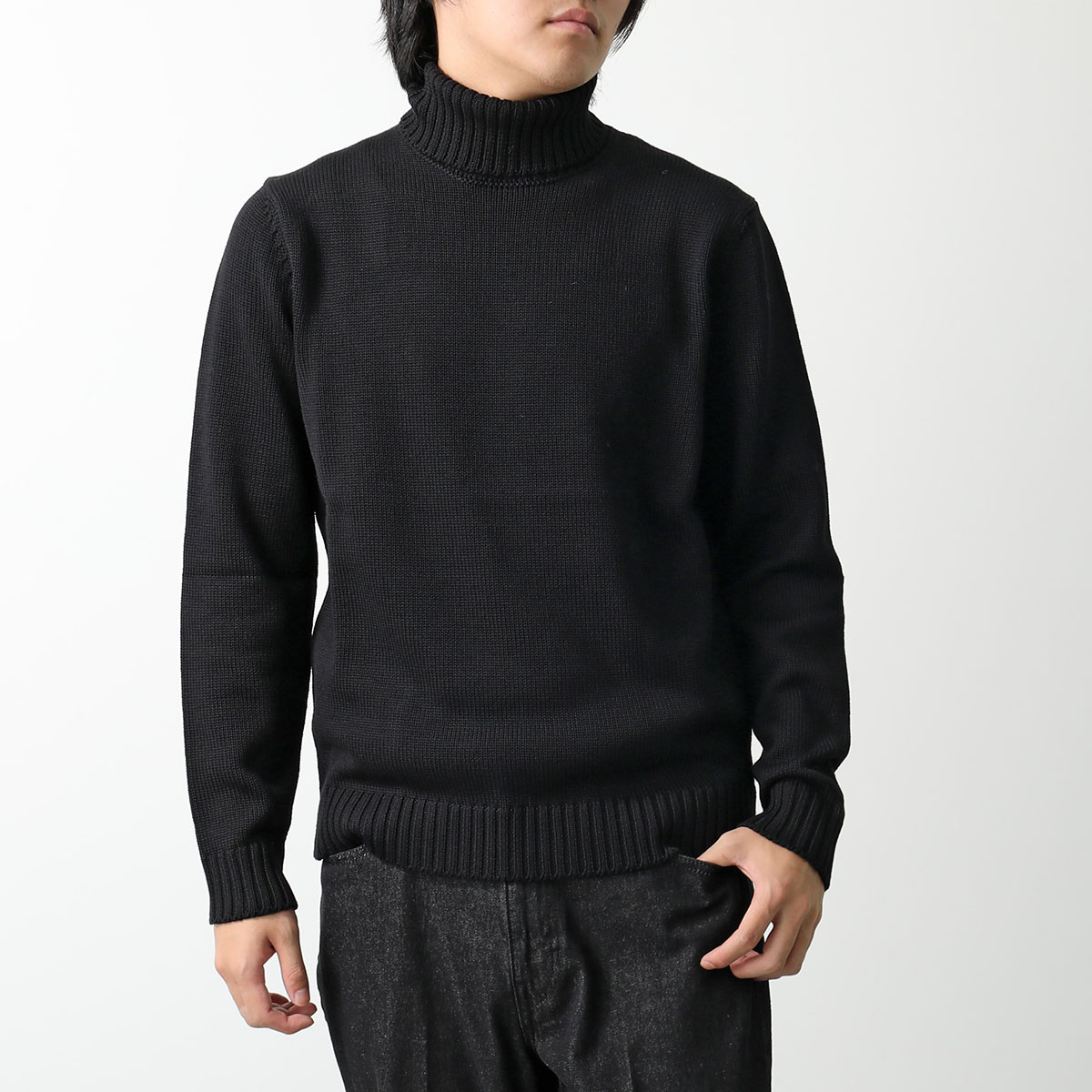 ZANONE（ザノーネ） セーター DV 810105 ZR229 メンズ ニット 5ゲージ