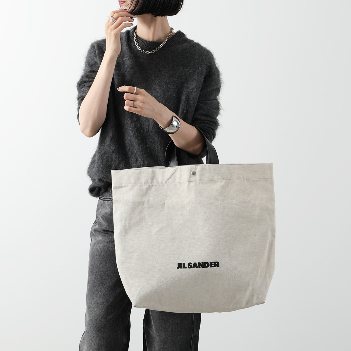 JIL SANDER（ジルサンダー） トートバッグ BOOK SHOPPER ブック