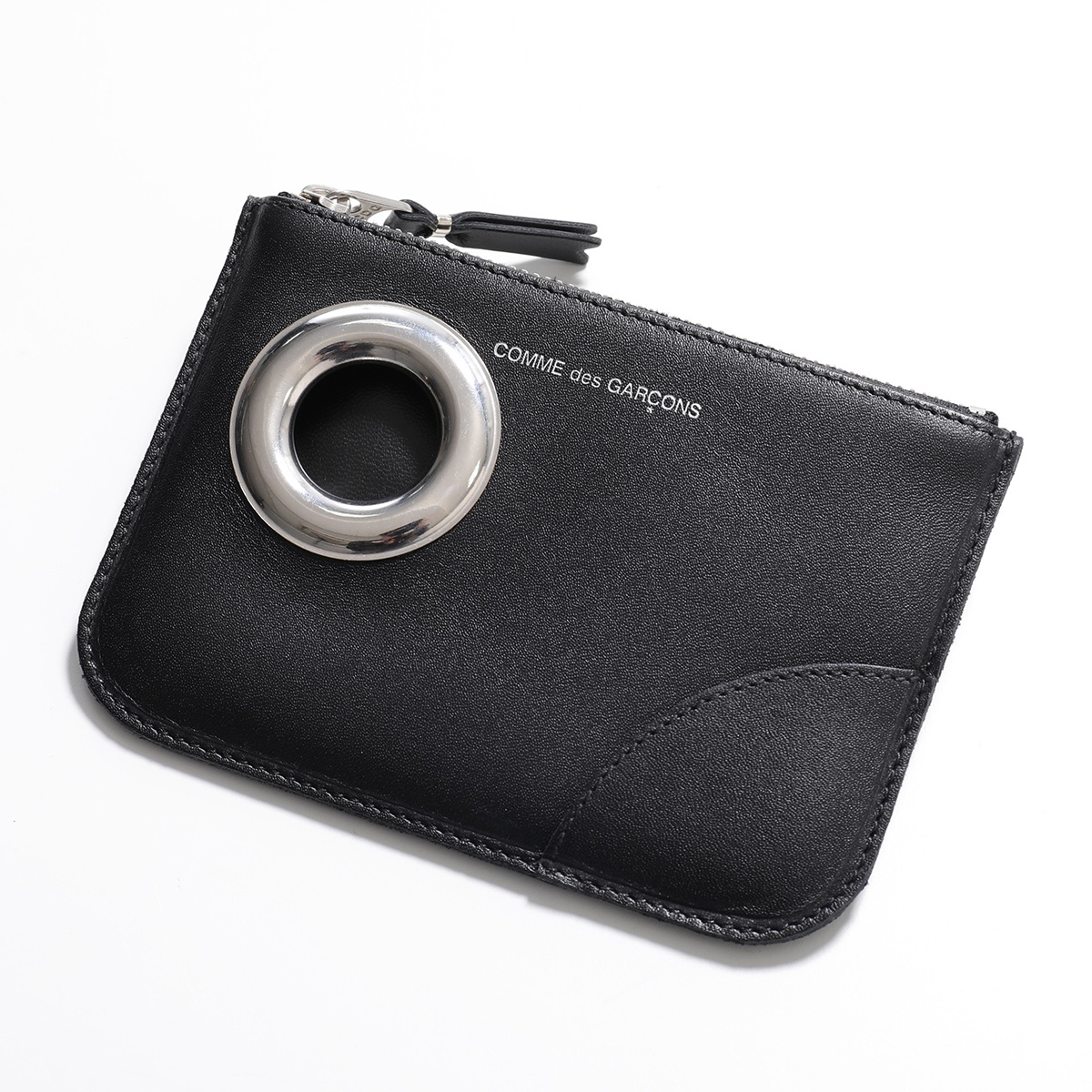 COMME des GARCONS（コムデギャルソン） ポーチ SILVER EYELET