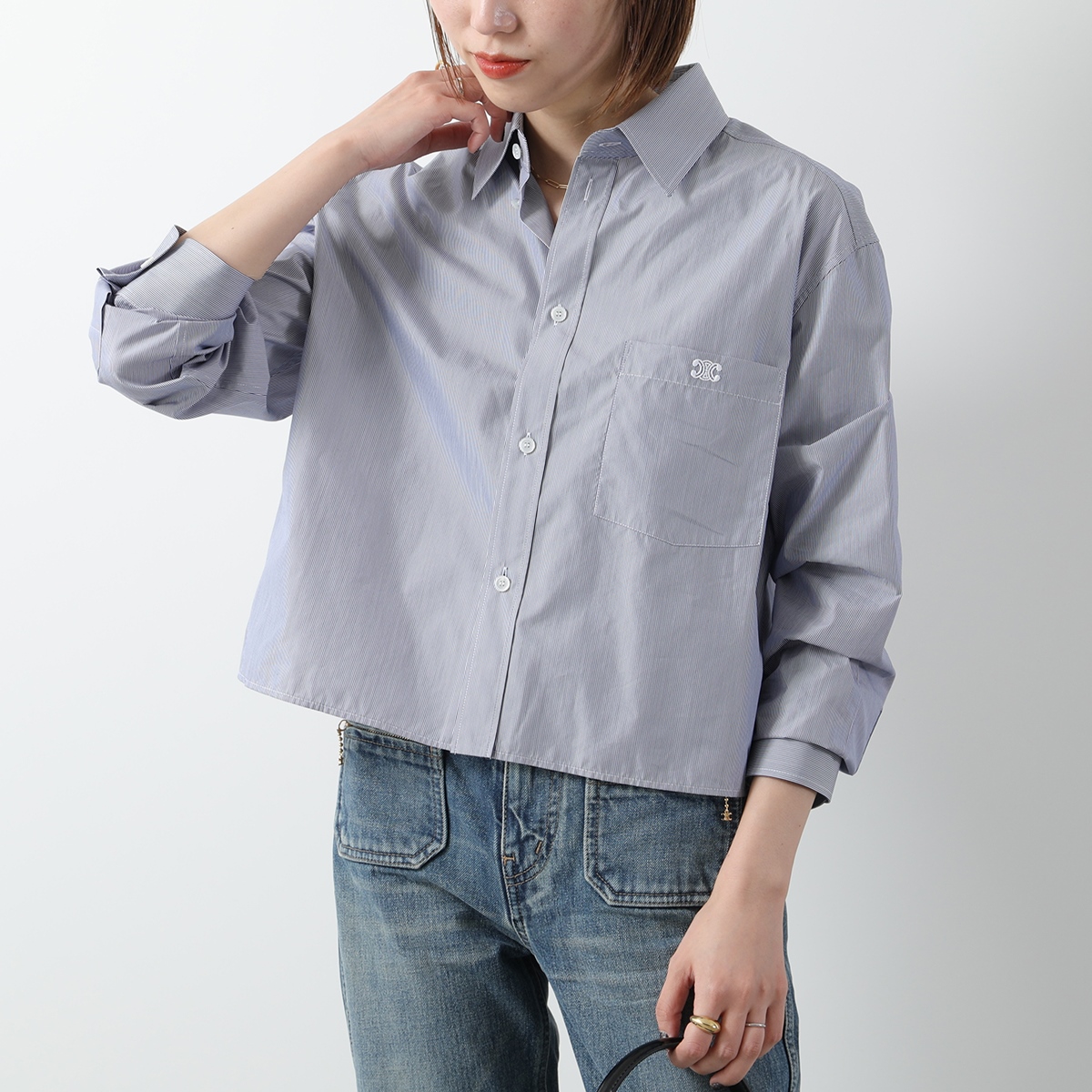 CELINE（セリーヌ） 長袖 シャツ 830W2C837.01NQ レディース