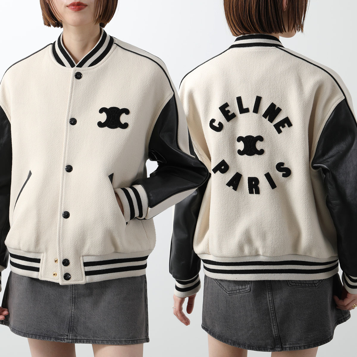 CELINE（セリーヌ） スタジャン 2W71C896C.01VA レディース ウール