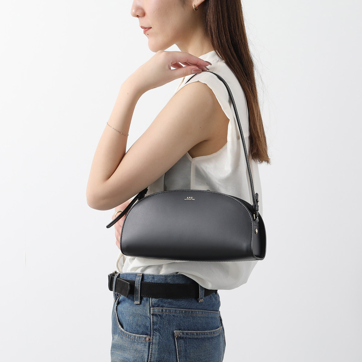 A.P.C.（アーペーセー） APC A.P.C. ハンドバッグ Sac Demi Lune