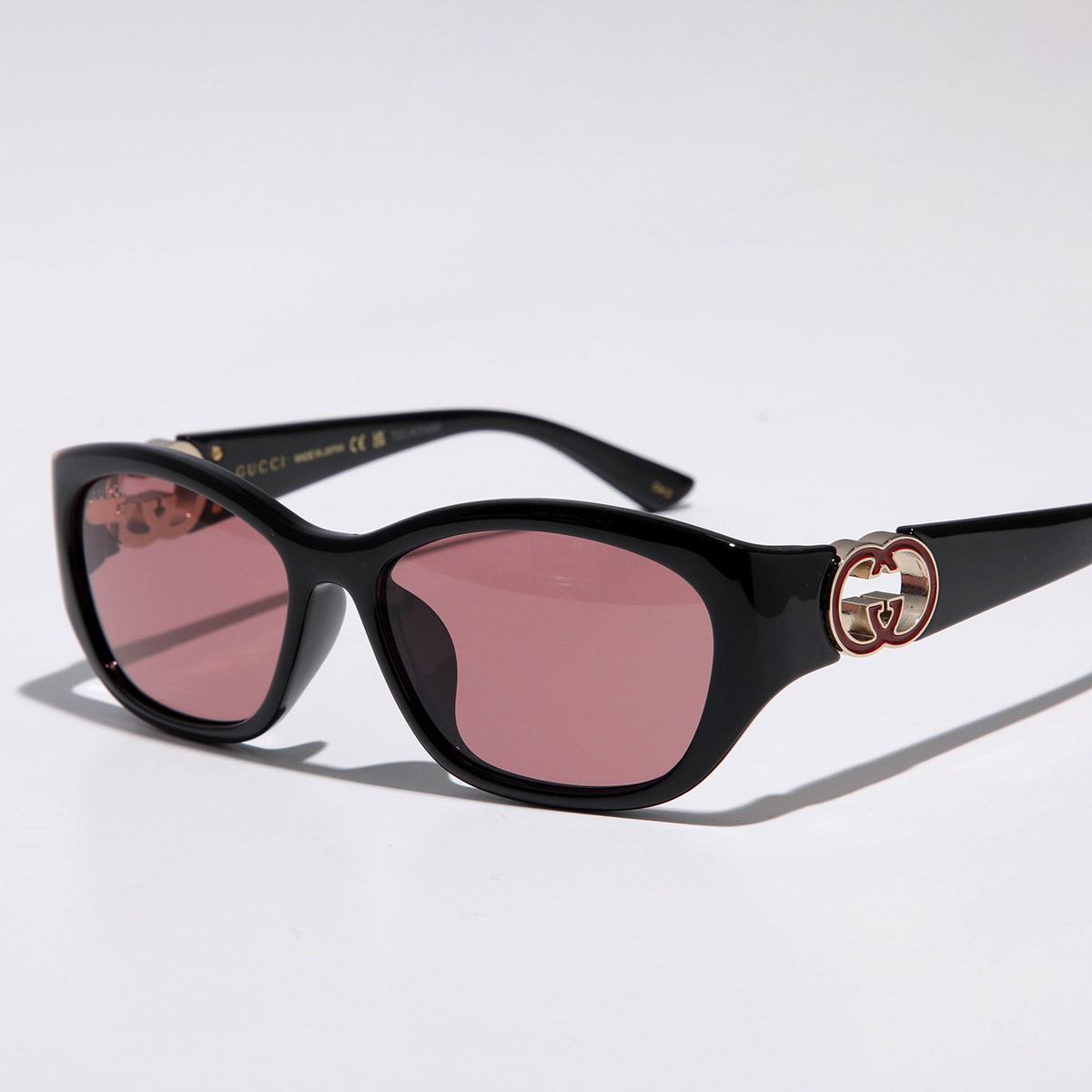 GUCCI（グッチ） サングラス GG1826SK レディース スクエア型 ダブルG