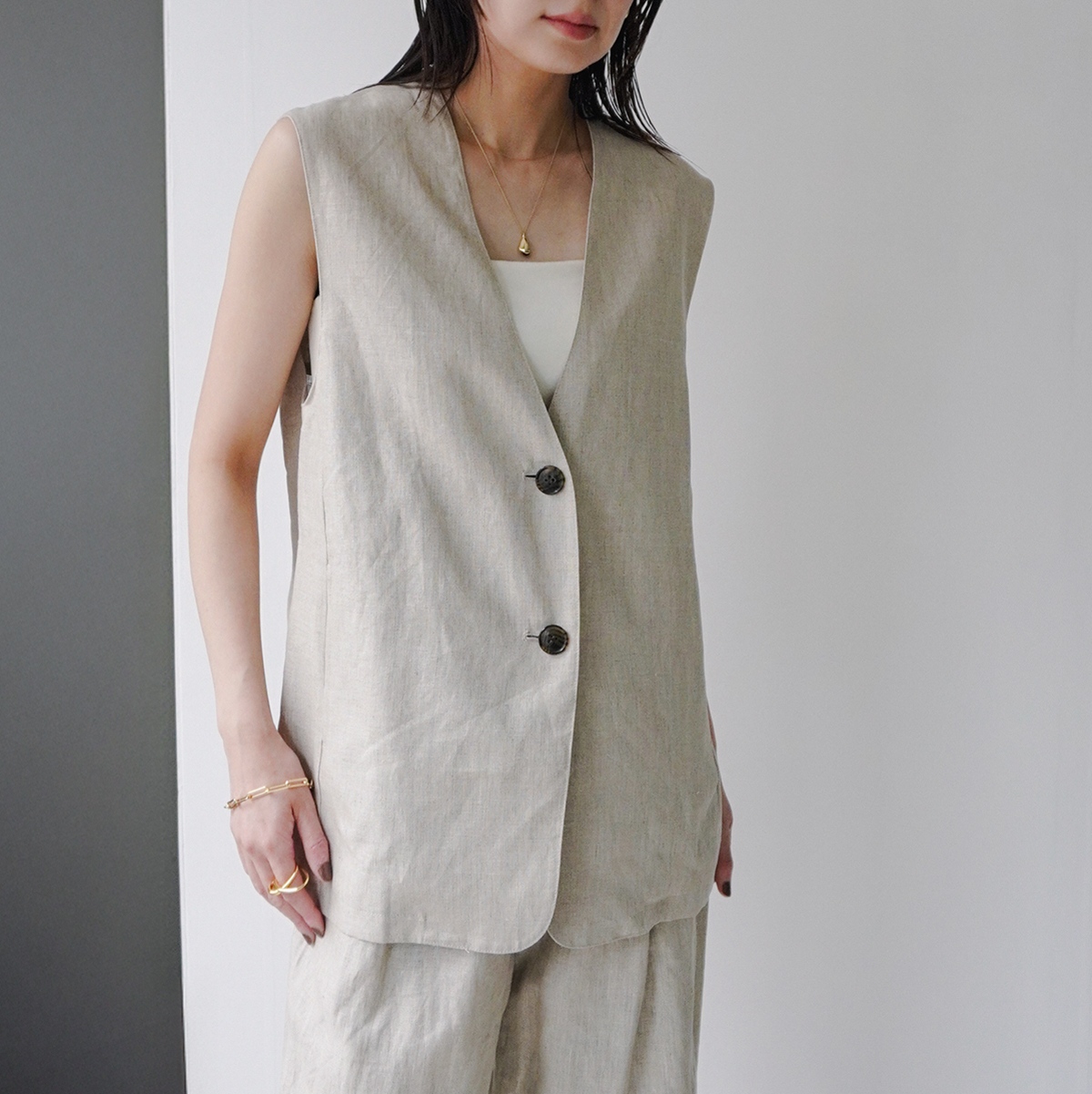 cloche（クロッシェ） クロシェ ベスト 512-85562 レディース ジレ