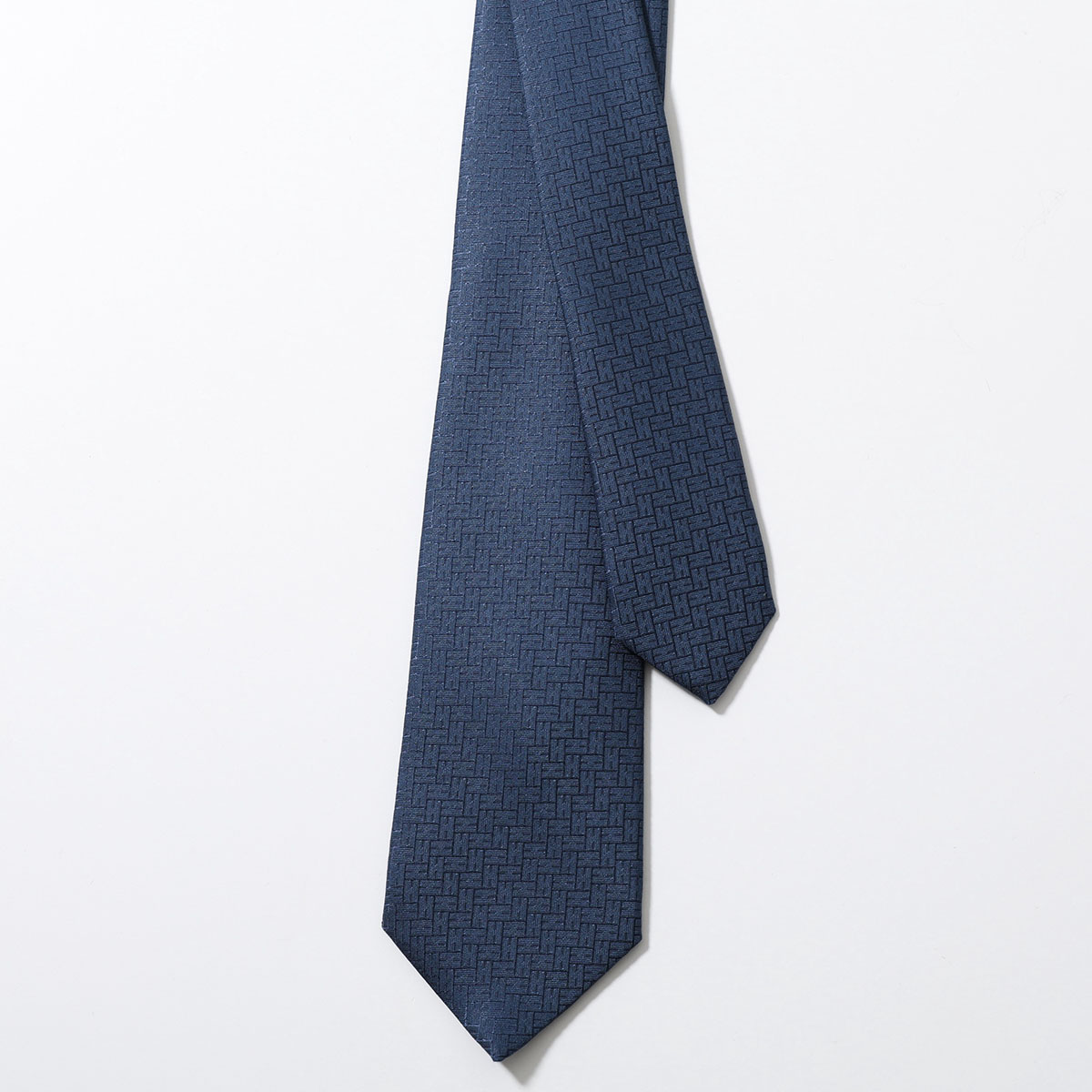 HERMES（エルメス） ネクタイ TIE メンズ フランス製 シルク H柄