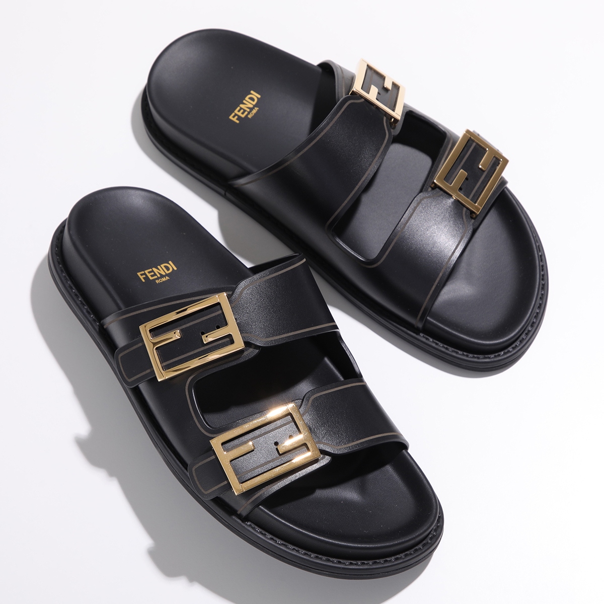 FENDI（フェンディ） スライドサンダル フィール 8X8326 NA7