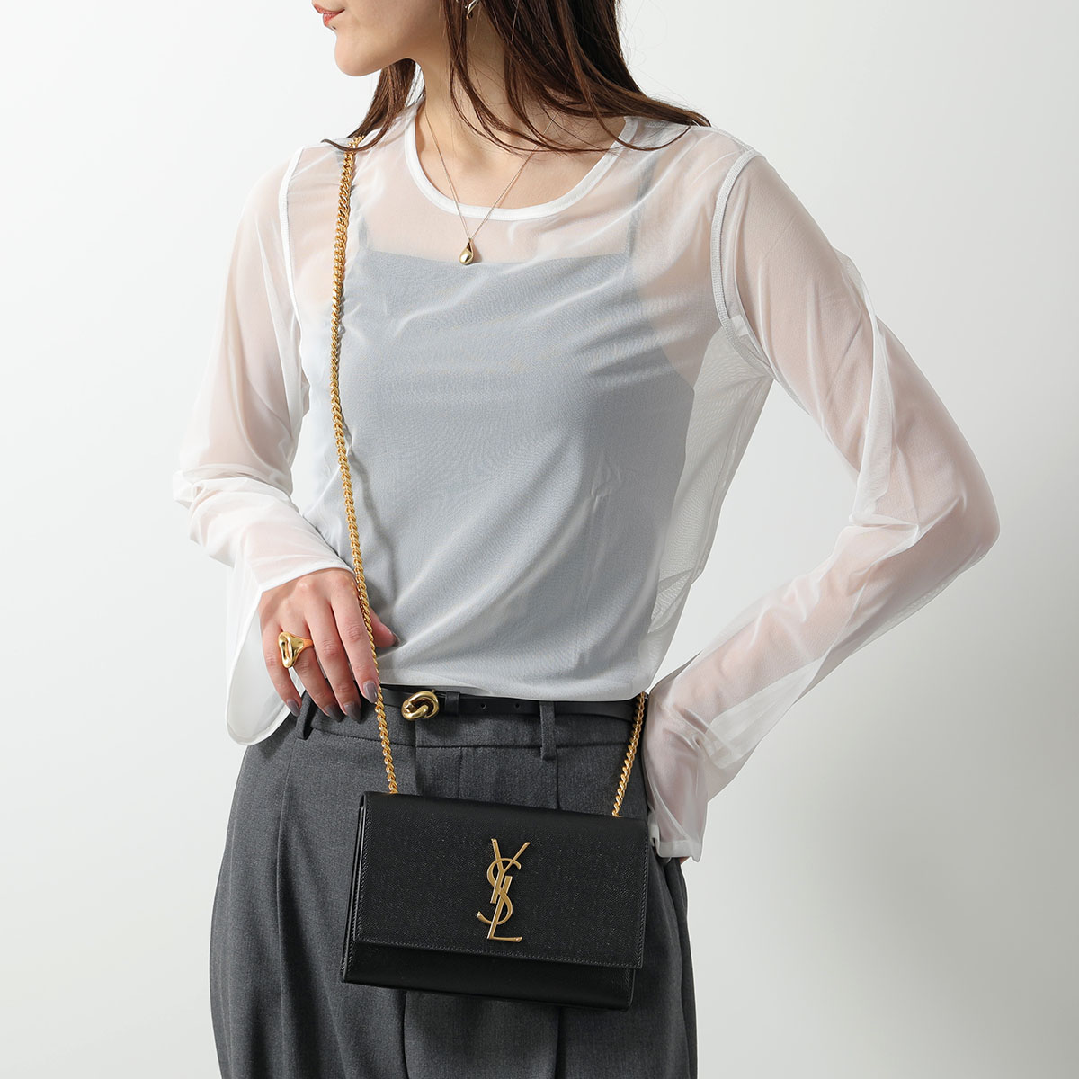 SAINT LAURENT サンローラン ショルダーバッグ KATE S ケイト スモール