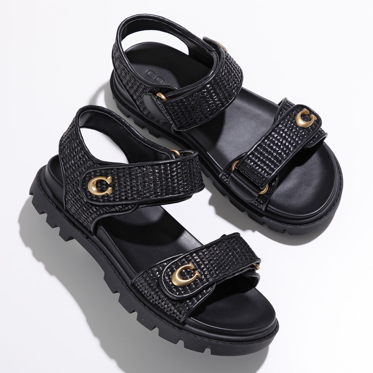 KANAKO 新品未使用 COACH ミュール スエード 本革包み KANAKO 新品未