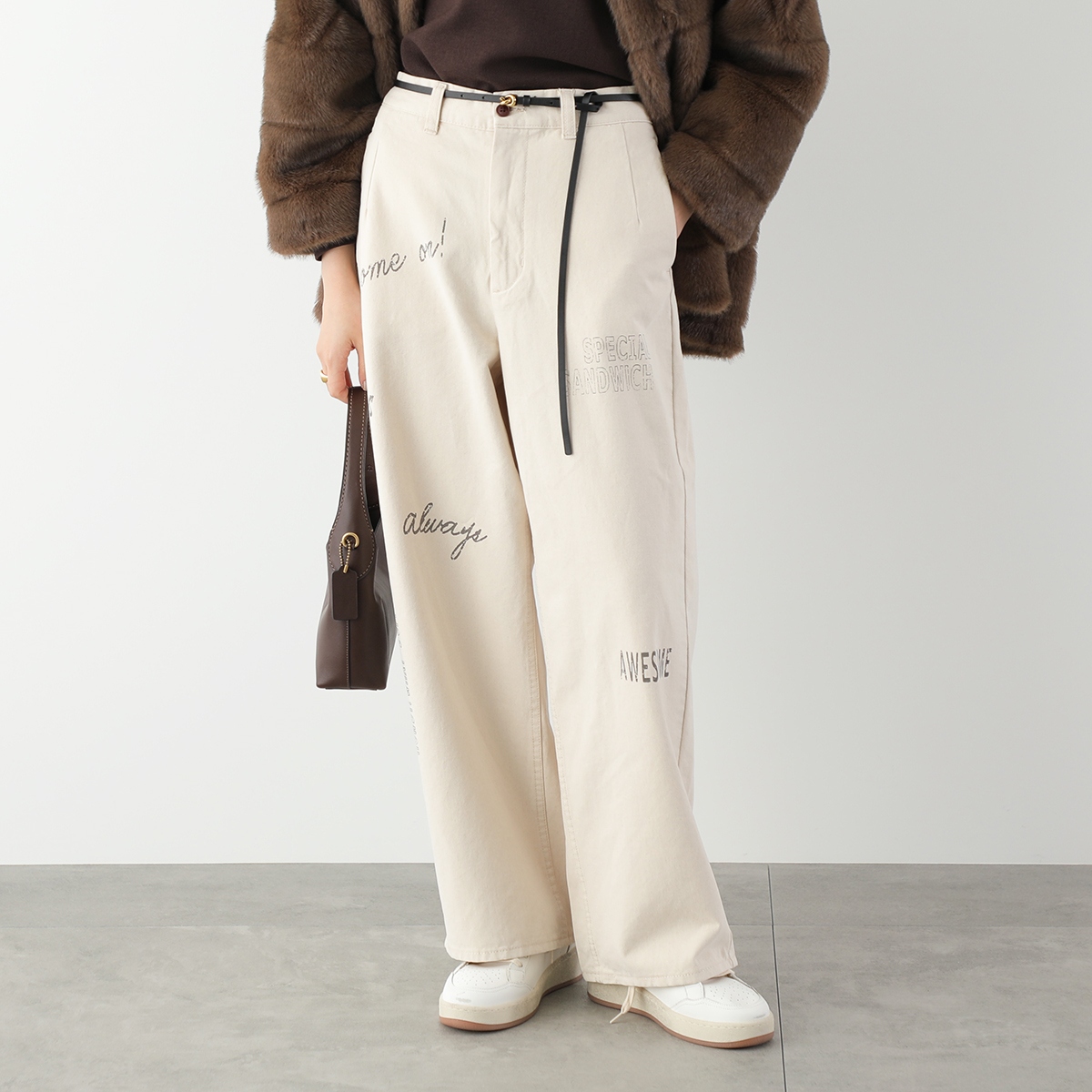 Le Melange（ル・メランジュ） チノパンツ 8523507 レディース