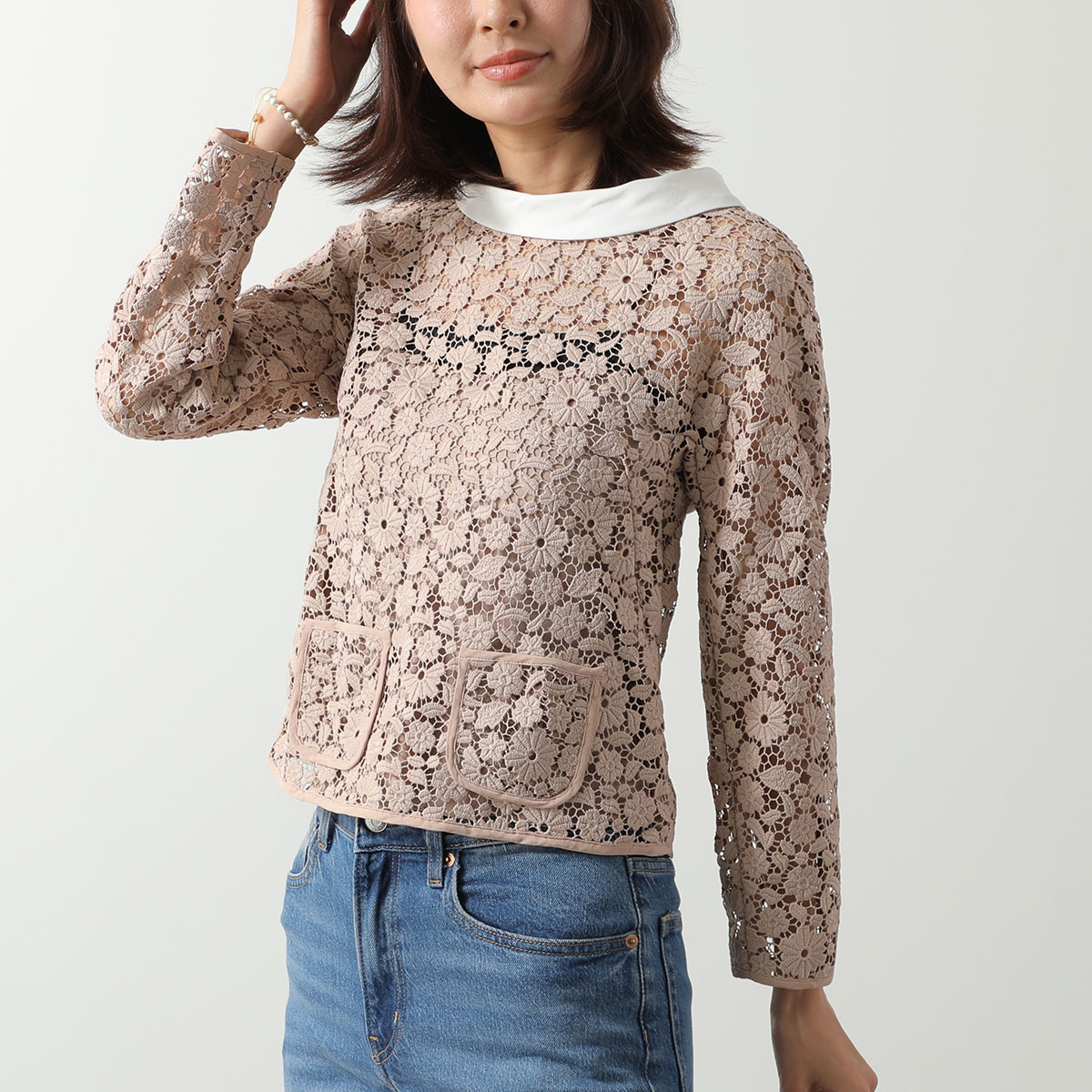 N°21（ヌメロヴェントゥーノ） ブラウス G132 4812 レディース