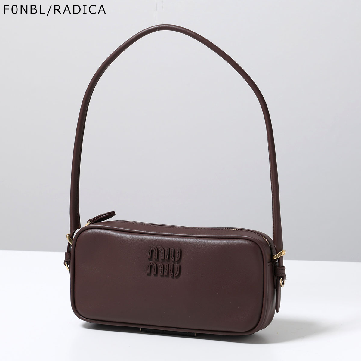 miu miu（ミュウミュウ） ハンドバッグ 5NE024 AF8W レディース レザー