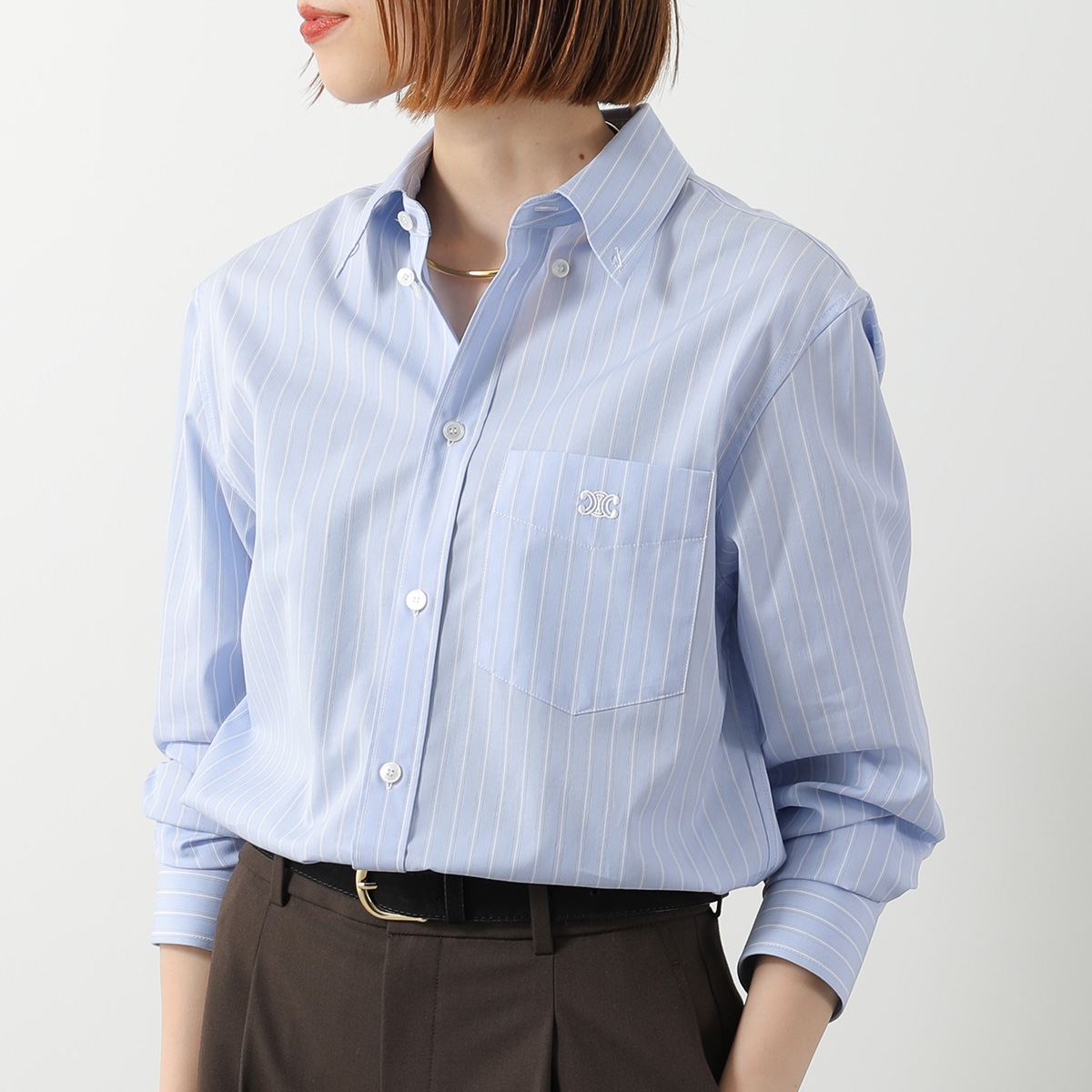 CELINE（セリーヌ） リラックスシャツ 2C16B0759.07SX レディース 長袖