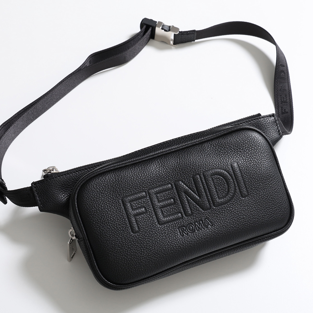 FENDI（フェンディ） ボディバッグ 7VA605 AMAC メンズ レザー クロス