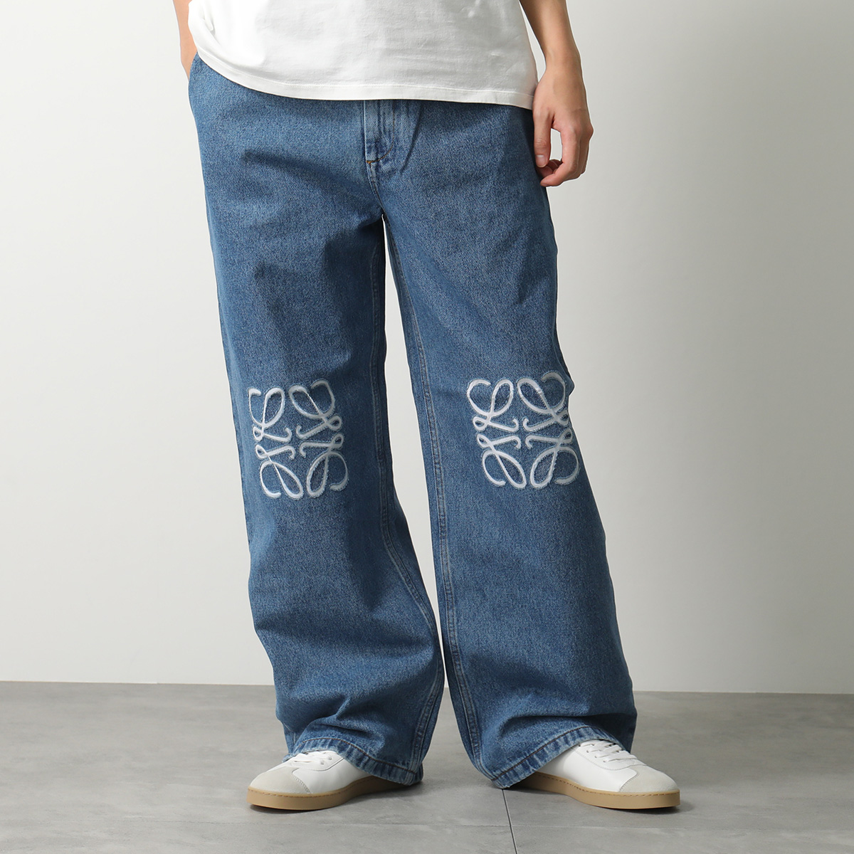 LOEWE（ロエベ） ジーンズ ANAGRAM BAGGY アナグラム バギー