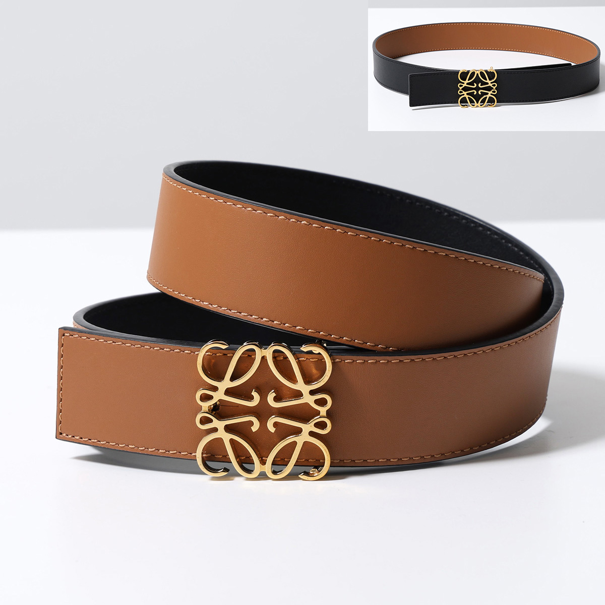 LOEWE（ロエベ） 【サイズ限定特価】LOEWE ベルト ANAGRAM BELT