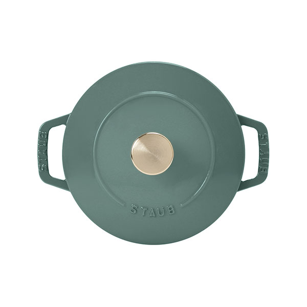 Wa-NABE ストウブ 鍋 ワナベ S 16cm ユーカリ STAUB 丸 ホーロー鍋