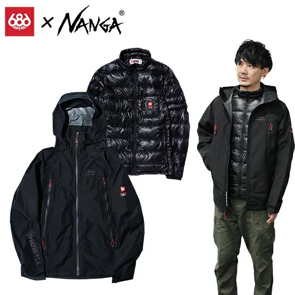 NANGA（ナンガ） 並行輸入品 × 686 シックスエイトシックス GORE-TEX
