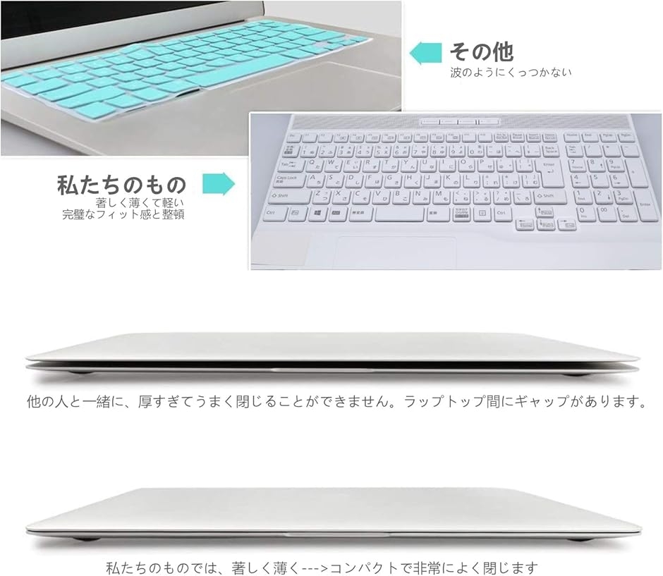 FMV LIFEBOOK AH キーボードカバー NH 富士通 Fujitsu 用 超薄型 MDM