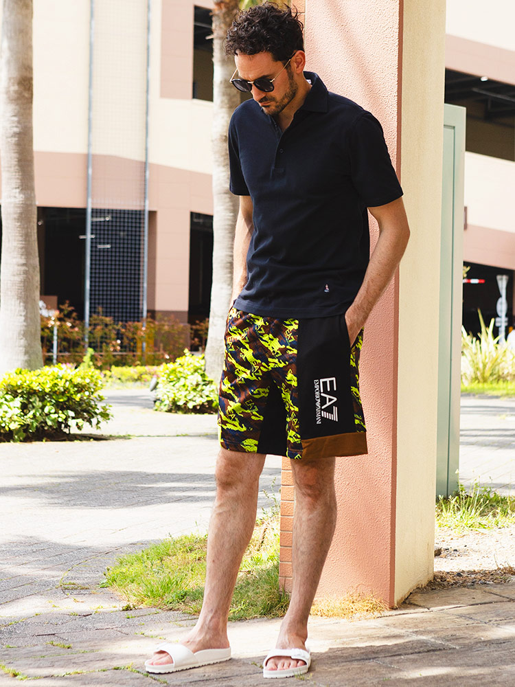 EMPORIO ARMANI エンポリオアルマーニ EA7 ハーフパンツ 短パン